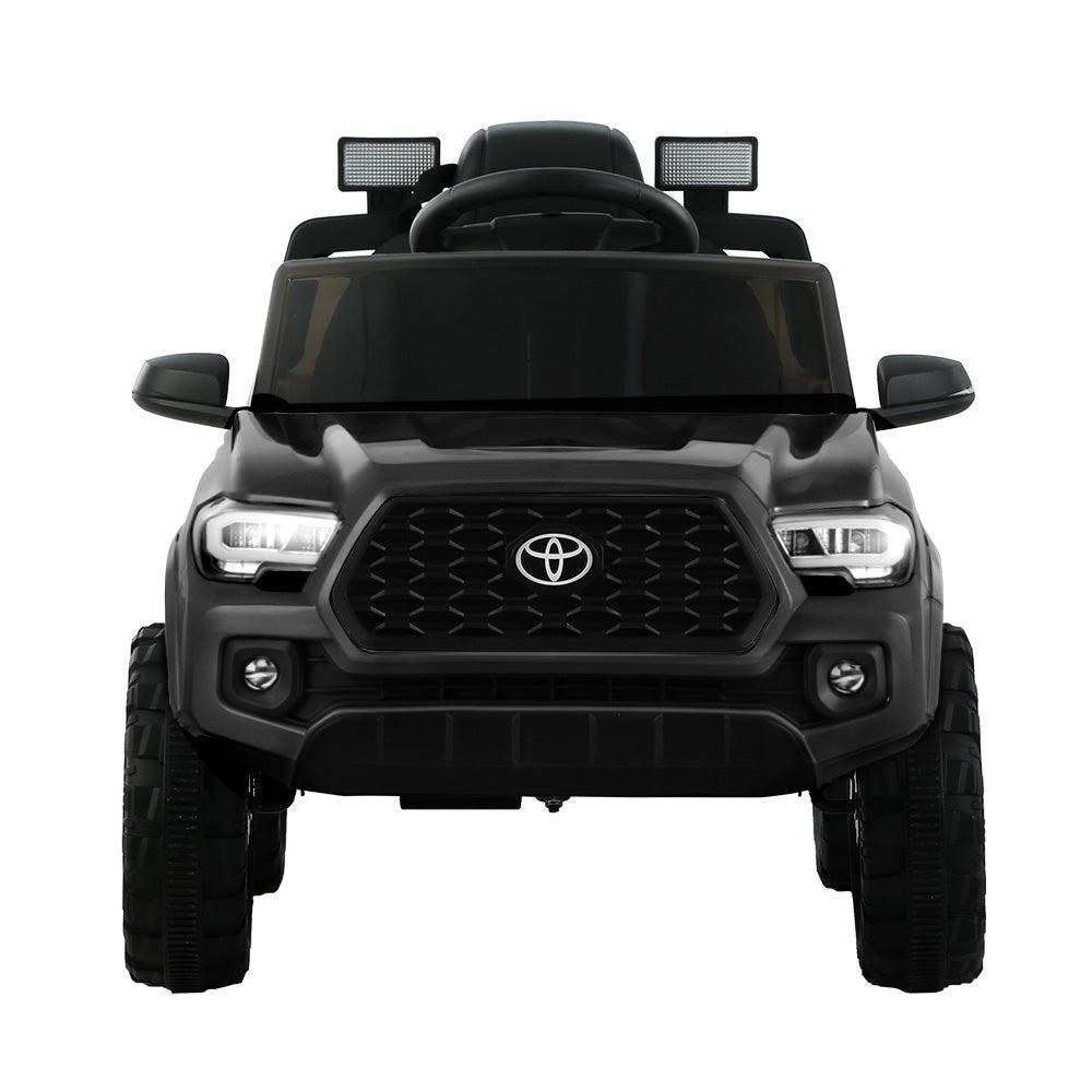 Toyota Ride On Car Kids Electric Toy Cars Tacoma Off Road Jeep 12V Battery Black - John Cootes