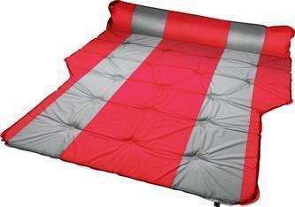 Trailblazer Self-Inflatable Air Mattress With Bolsters and Pillow - RED - John Cootes