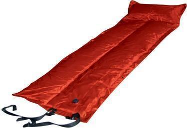 Trailblazer Self-Inflatable Foldable Air Mattress With Pillow - RED - John Cootes