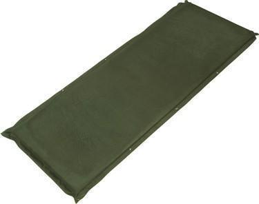 Trailblazer Self-Inflatable Suede Air Mattress Large - OLIVE GREEN - John Cootes