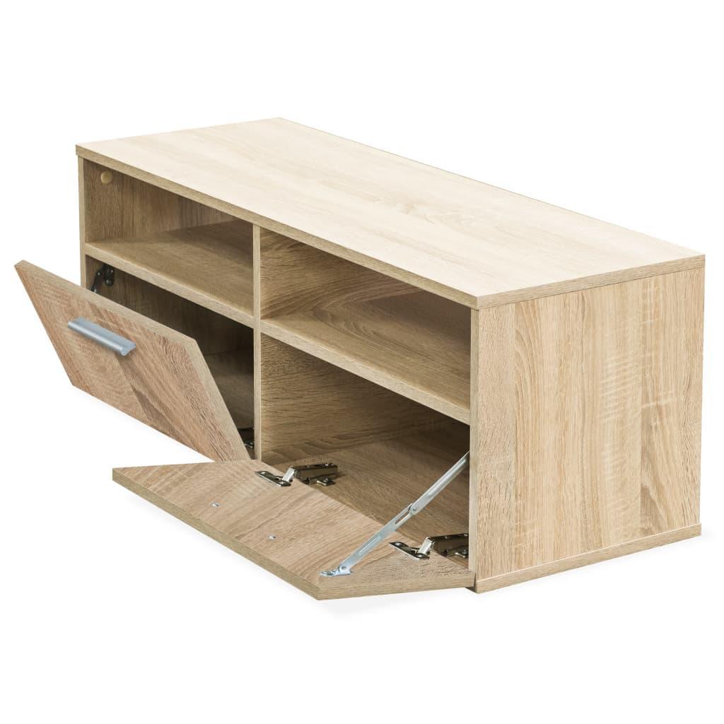 Tv Cabinet Chipboard 95x35x36 Cm Oak - John Cootes