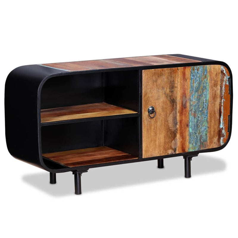 Tv Cabinet Reclaimed Wood 90x30x48 Cm - John Cootes
