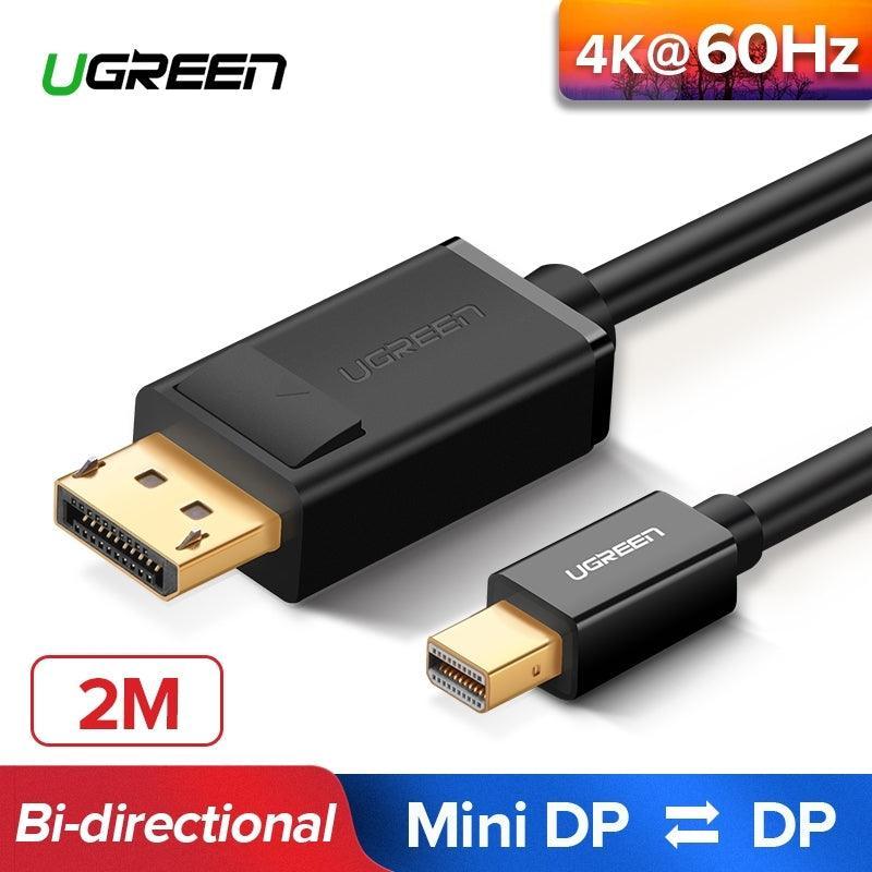 UGREEN 10433 Mini DP to DP Cable 2M - John Cootes