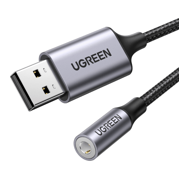 UGREEN 30757 USB to 3.5mm Audio Jack Sound Card Adapter - John Cootes