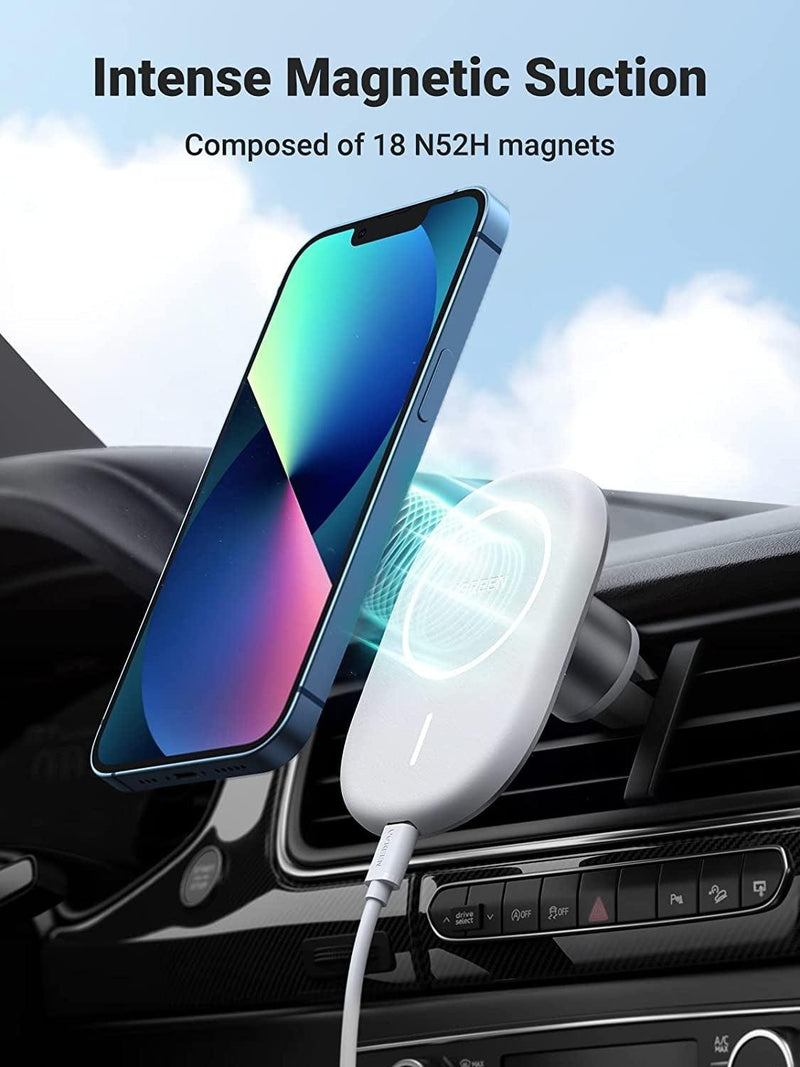 UGREEN 40117 Magnetic Wireless Car Charger - John Cootes