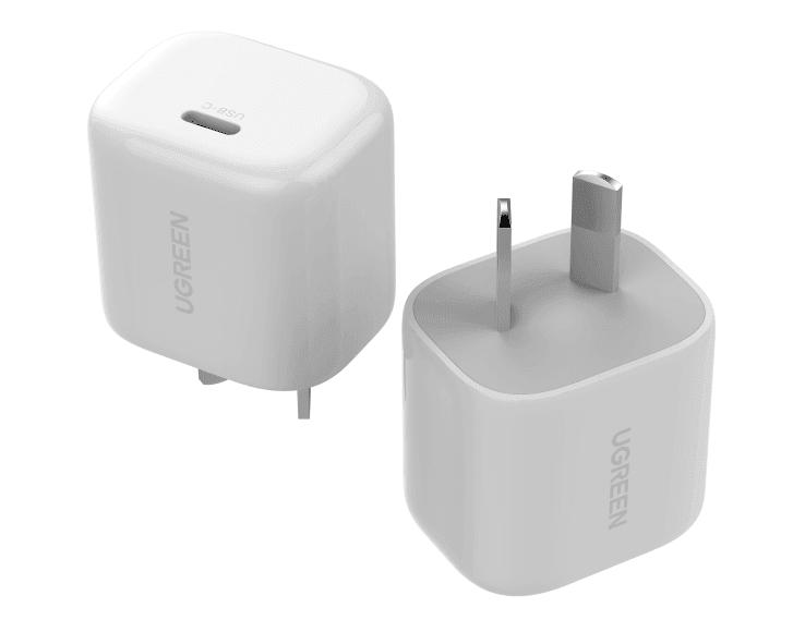 UGREEN 40394 20W USB-C AC Adaptor with Smart Charge - John Cootes
