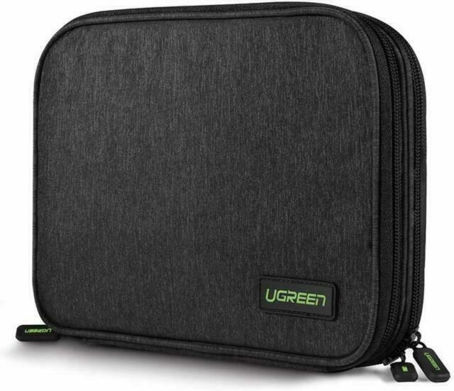 UGREEN 50147 Double Layer Electronic Accessories Organiser Travel Bag - John Cootes