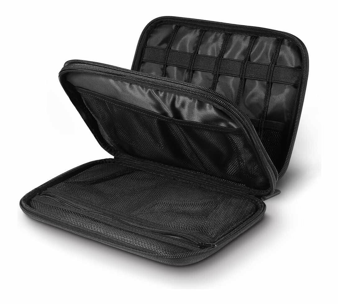 UGREEN 50147 Double Layer Electronic Accessories Organiser Travel Bag - John Cootes