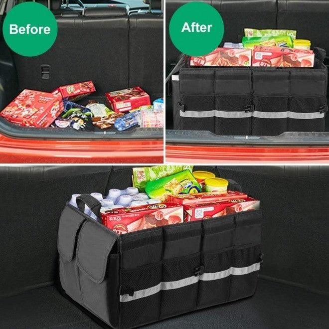 UGREEN 80710 Multifunctional Car Trunk Organizer Black - John Cootes