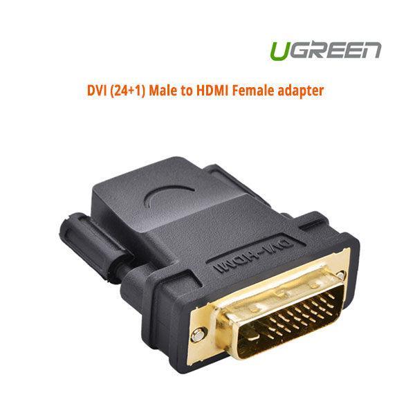 UGREEN DVI (24+1) Male to HDMI Female adapter (20124) - John Cootes