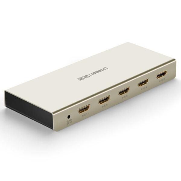 UGREEN HDMI 5 x 1 Switch Zinc Alloy (40279) - John Cootes