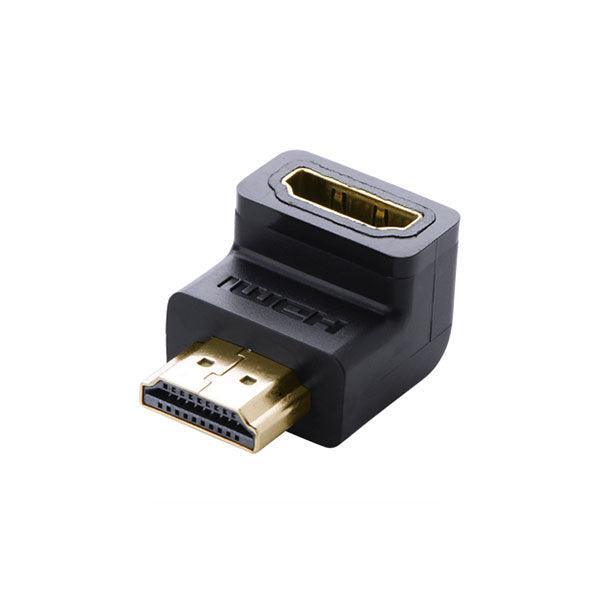 UGREEN HDMI female to female adapter (90 Degree Down) (20109) - John Cootes