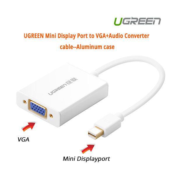 UGREEN Mini Display Port to VGA+Audio Converter cable (10437) - John Cootes