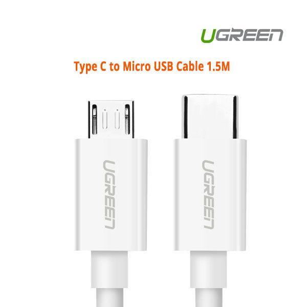 UGREEN Type C to Micro USB Cable 1.5M (40419) - John Cootes