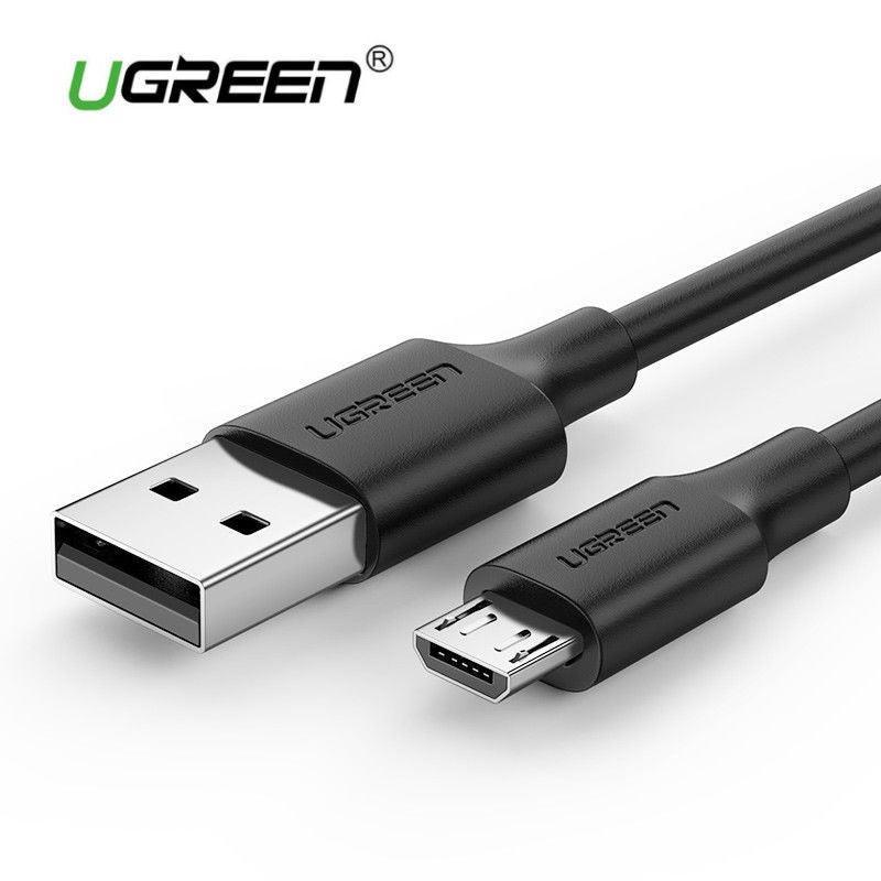 UGREEN USB 2.0 Male to Micro USB Data Cable 0.5M Black (60135) - John Cootes