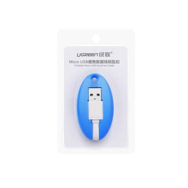 UGREEN USB to Micro USB Key Chain Cable - Blue (30309) - John Cootes