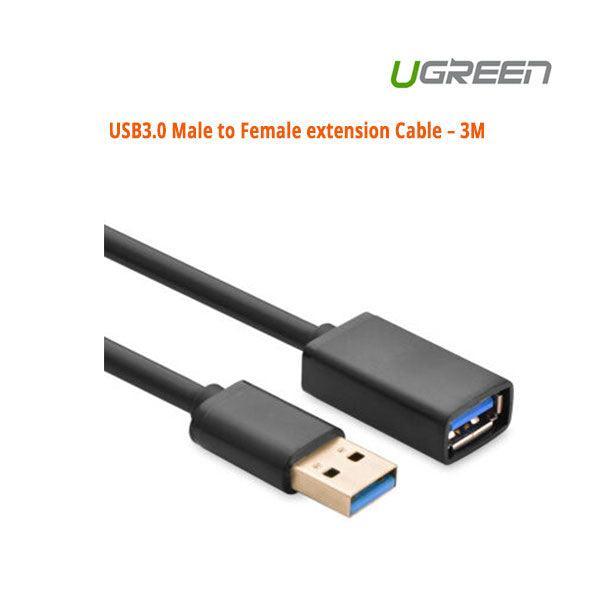 UGREEN USB3.0 Male to Female extension Cable 3M (30127) - John Cootes