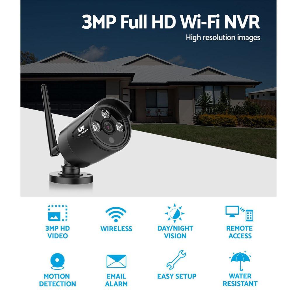 UL-TECH 1080P Wireless Security Camera System IP CCTV Home - John Cootes