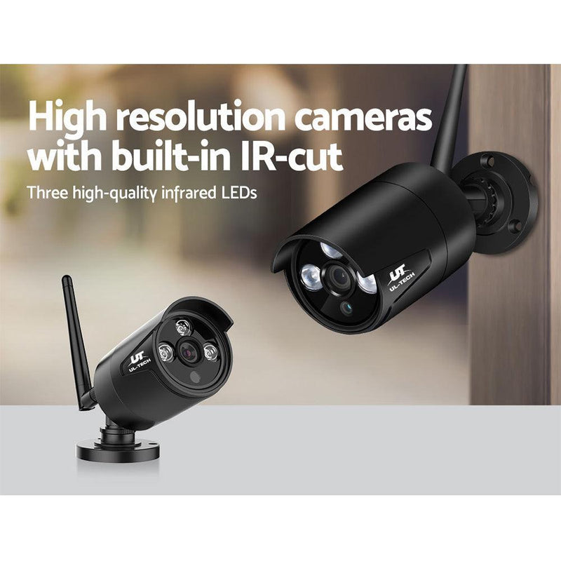 UL-TECH 1080P Wireless Security Camera System IP CCTV Home - John Cootes