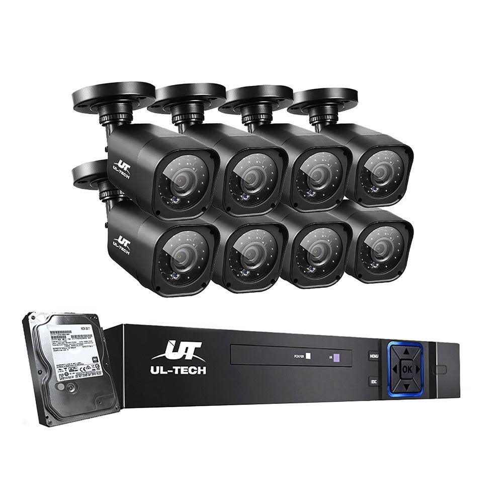 UL-tech CCTV Camera Home Security System 8CH DVR 1080P 1TB Hard Drive Outdoor - John Cootes