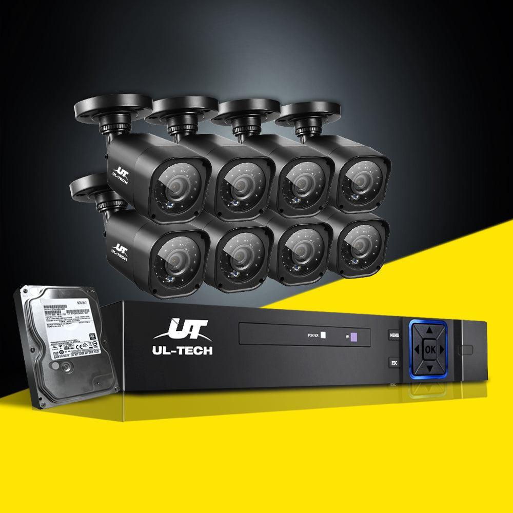 UL-tech CCTV Camera Home Security System 8CH DVR 1080P 1TB Hard Drive Outdoor - John Cootes