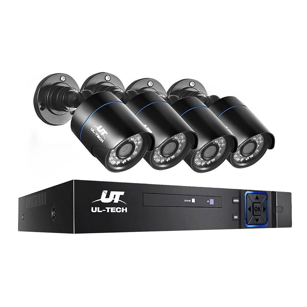 UL-Tech CCTV Security Camera System 4CH Super HD 5in1 DVR 2560 x 1920 - John Cootes