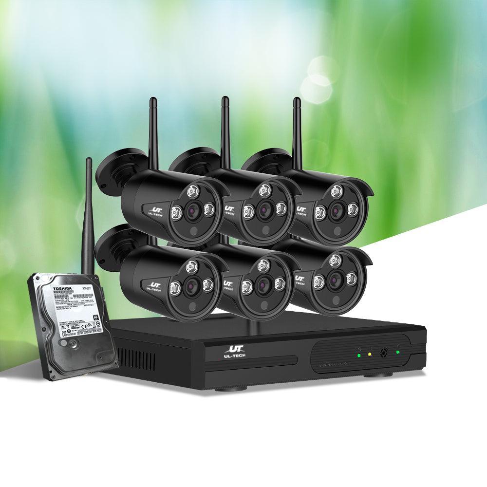 UL-tech CCTV Wireless Security Camera System 8CH Home Outdoor WIFI 6 Bullet Cameras Kit 1TB - John Cootes