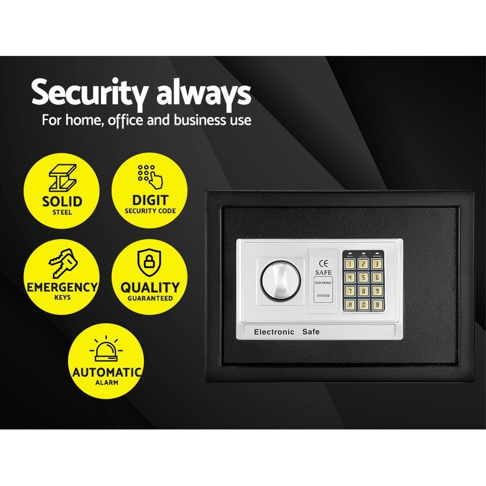 UL-TECH Electronic Safe Digital Security Box 16L - John Cootes