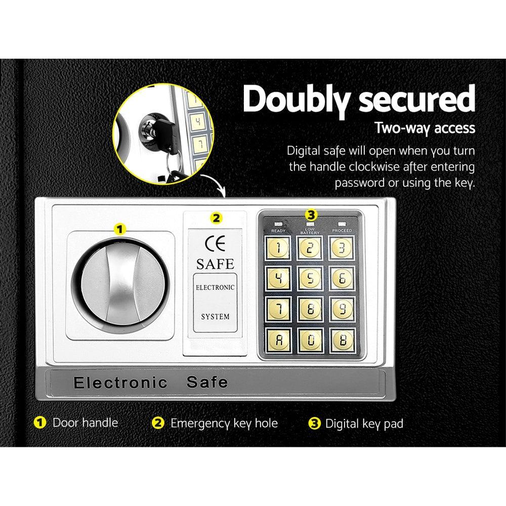 UL-TECH Electronic Safe Digital Security Box 16L - John Cootes