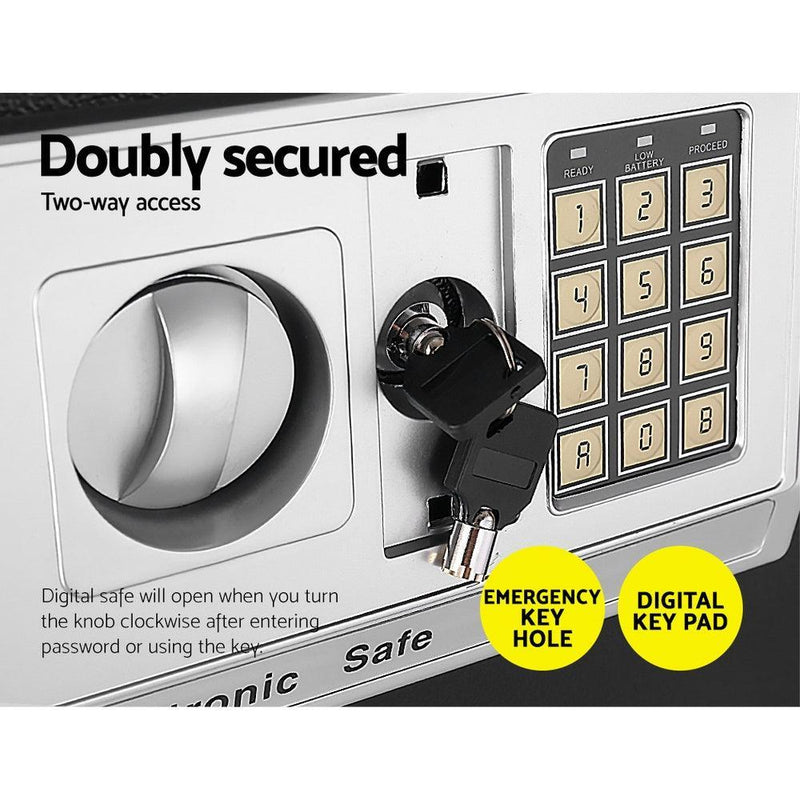 UL-TECH Electronic Safe Digital Security Box 50cm - John Cootes