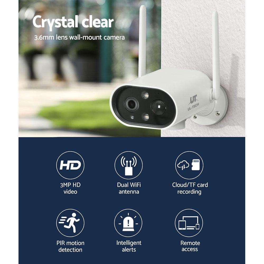 UL-tech Wireless IP Camera 3MP CCTV Security System - John Cootes