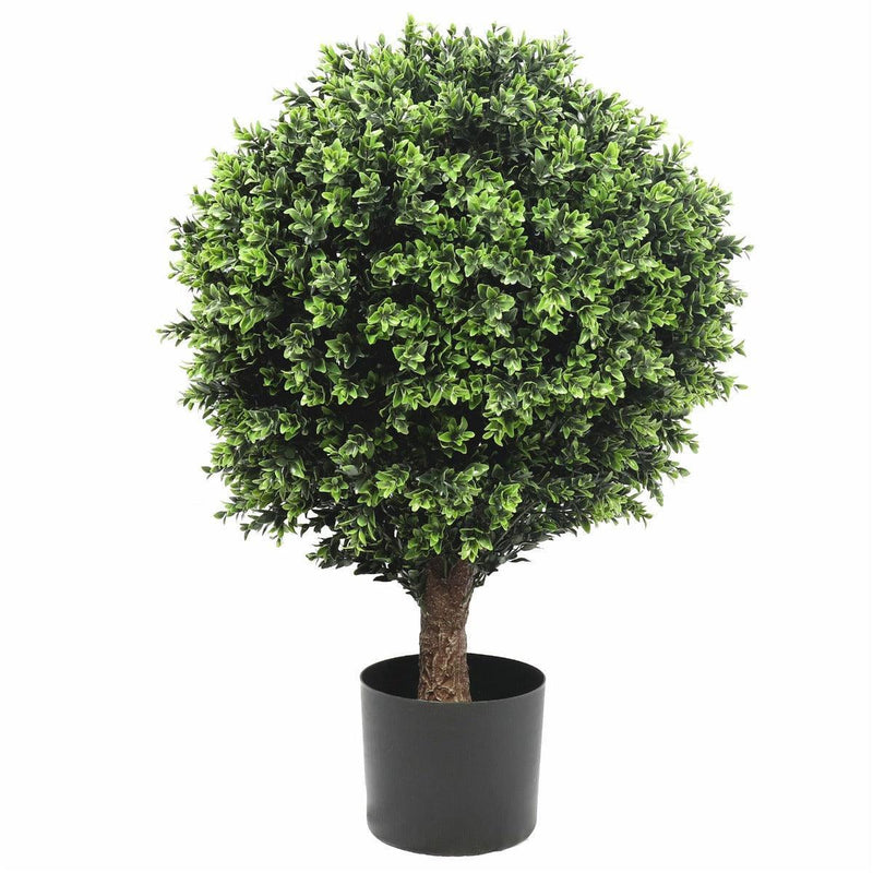 UV Resistant Artificial Topiary Shrub (Hedyotis) 80cm - John Cootes