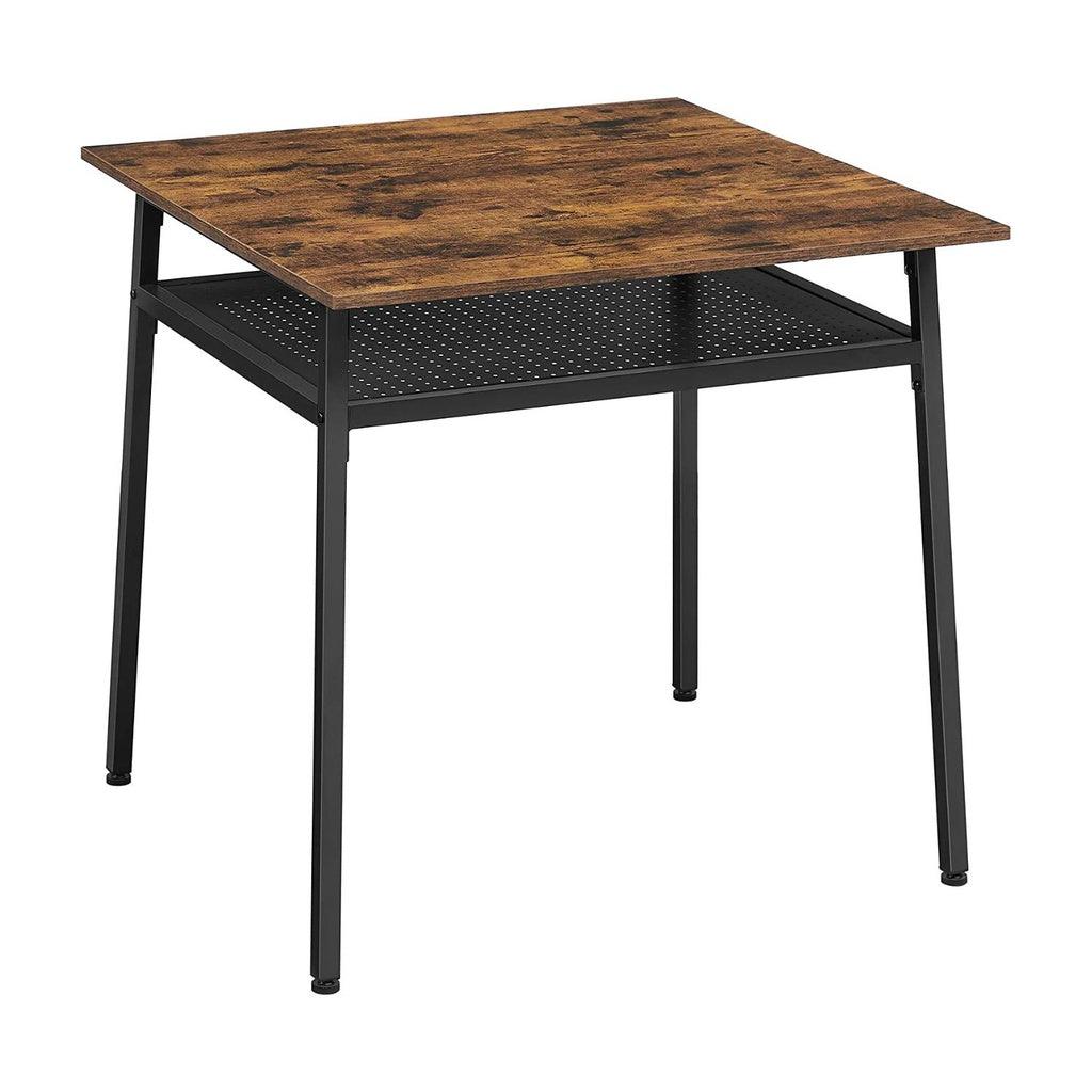 VASAGLE Dining Table with Storage Compartment KDT008B01 - John Cootes