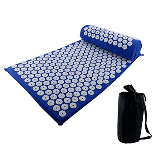 Verpeak Acupressure Mat & Pillow & Bag Blue VP-MT-132-OTI - John Cootes