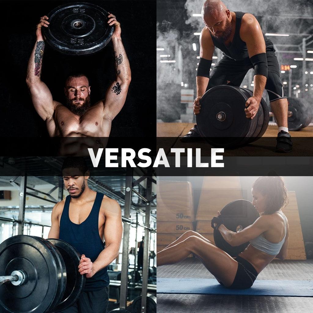 VERPEAK Black Bumper weight plates-Olympic (15kgx1) VP-WP-102-FP / VP-WP-102-LX - John Cootes