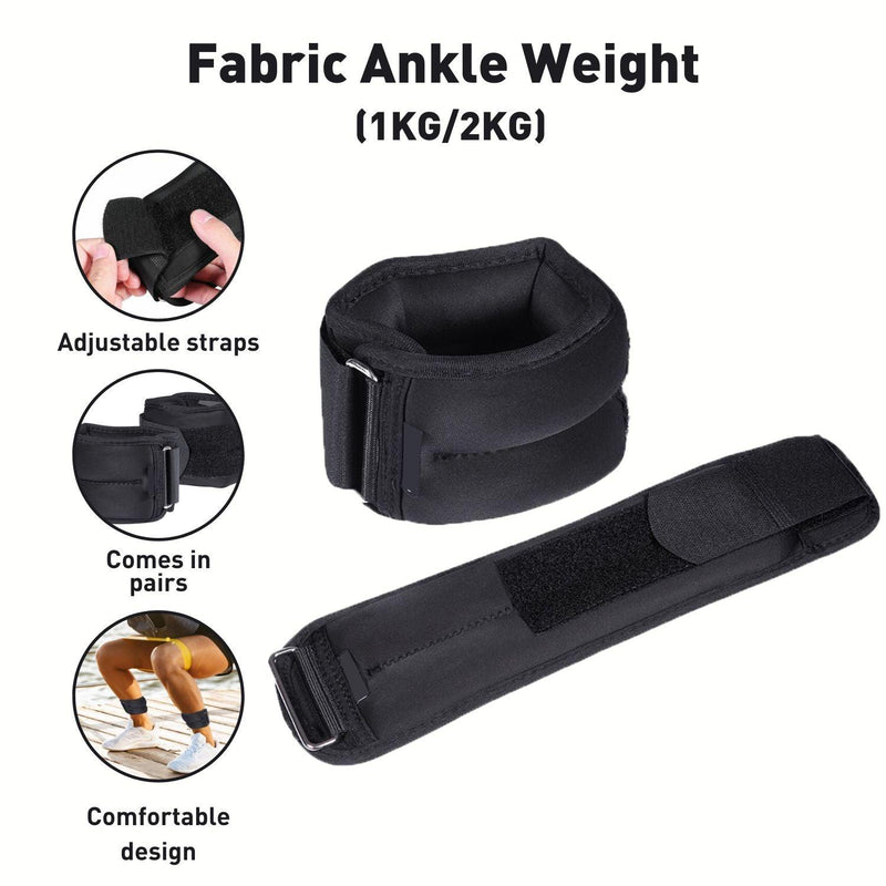 VERPEAK Fabric Ankle Weight (Bundle) 2kg FT-AW-101-OP - John Cootes