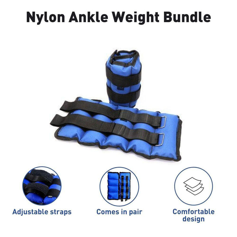 VERPEAK Nylon Ankle Weight 6kg Bundle FT-AW-100-BH - John Cootes