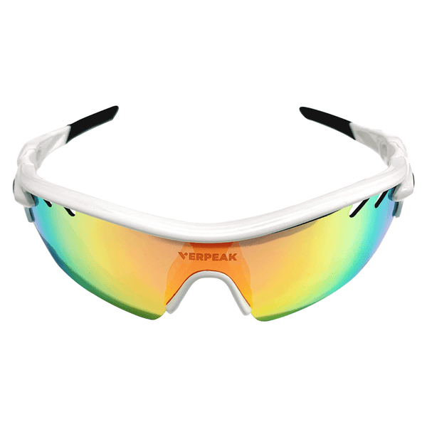 VERPEAK Sport Sunglasses Type 1 (White frame with black end tip) VP-SS-101-PB - John Cootes