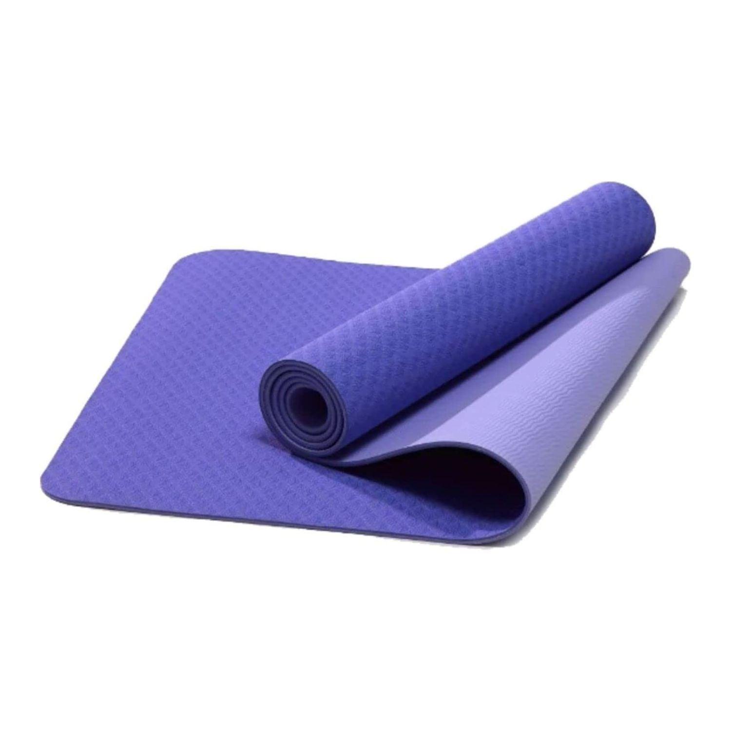 VERPEAK TPE Yoga Mat Dual Color (Lavender) with Yoga Bag and Strap - FT-MT-101-ATC - John Cootes