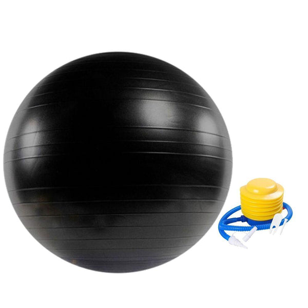 VERPEAK Yoga Ball 55cm (Black) FT-YB-100-SD / FT-YB-100-ZM - John Cootes