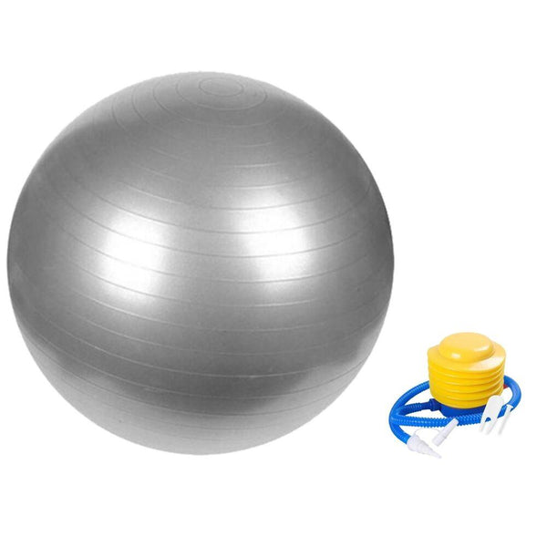 VERPEAK Yoga Ball 65cm (Silver) FT-YB-103-SD / FT-YB-103-ZM - John Cootes