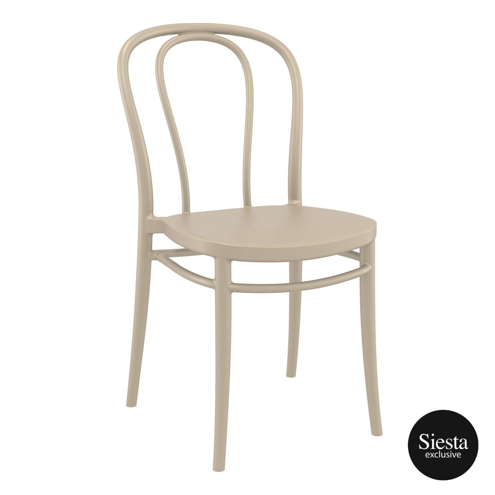 Victor Chair - Taupe - John Cootes