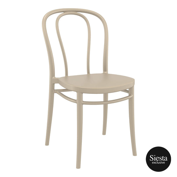 Victor Chair - Taupe - John Cootes