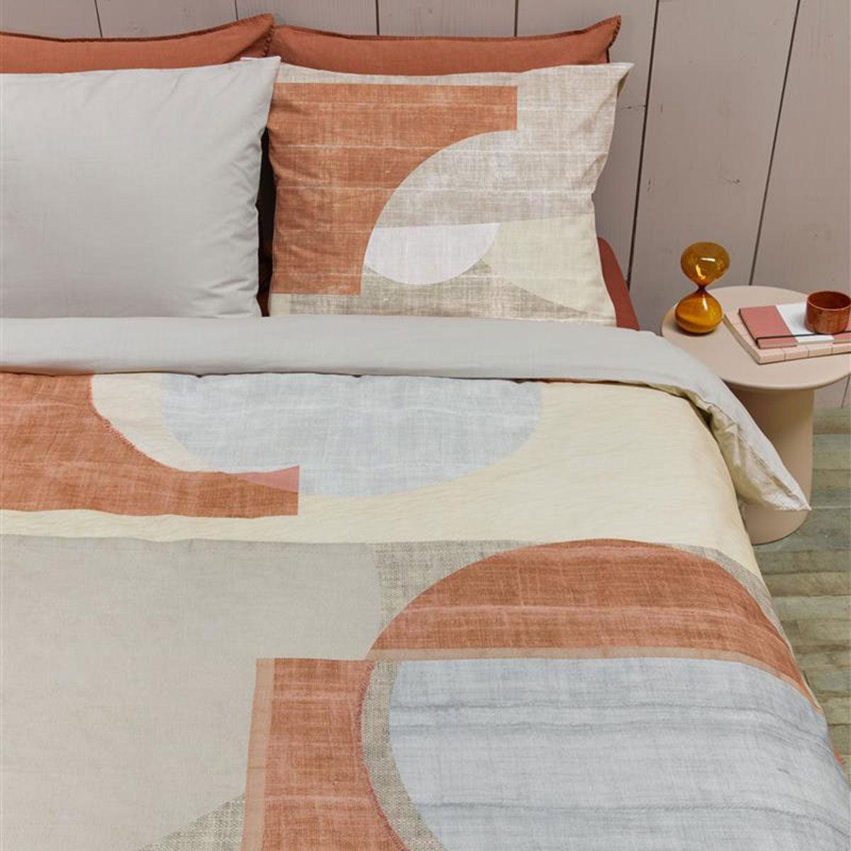 VTWonen Pale Colouring Natural Cotton Quilt Cover Set King - John Cootes