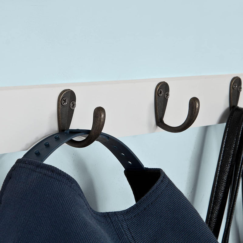 Wall Rack with 2 Drawers and 5 Hooks - John Cootes