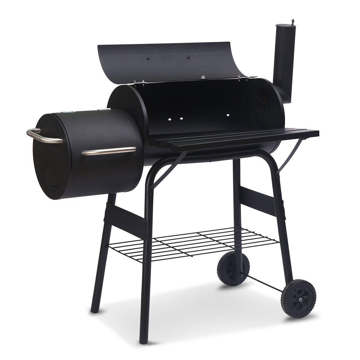 Wallaroo 2-in-1 Outdoor Barbecue Grill & Offset Smoker - John Cootes