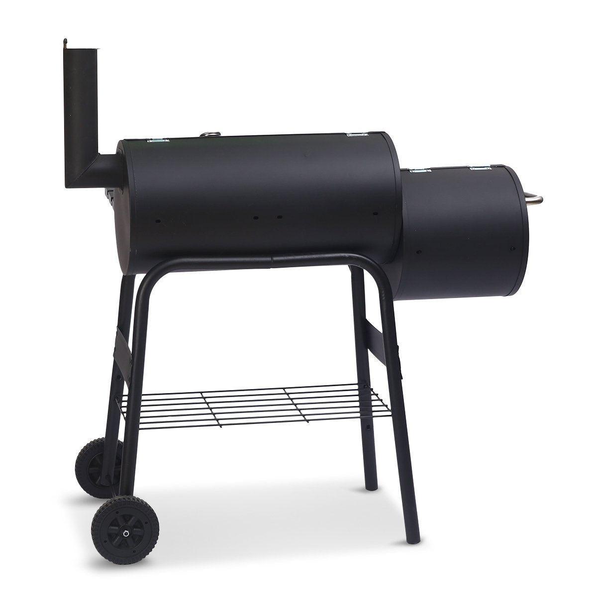 Wallaroo 2-in-1 Outdoor Barbecue Grill & Offset Smoker - John Cootes