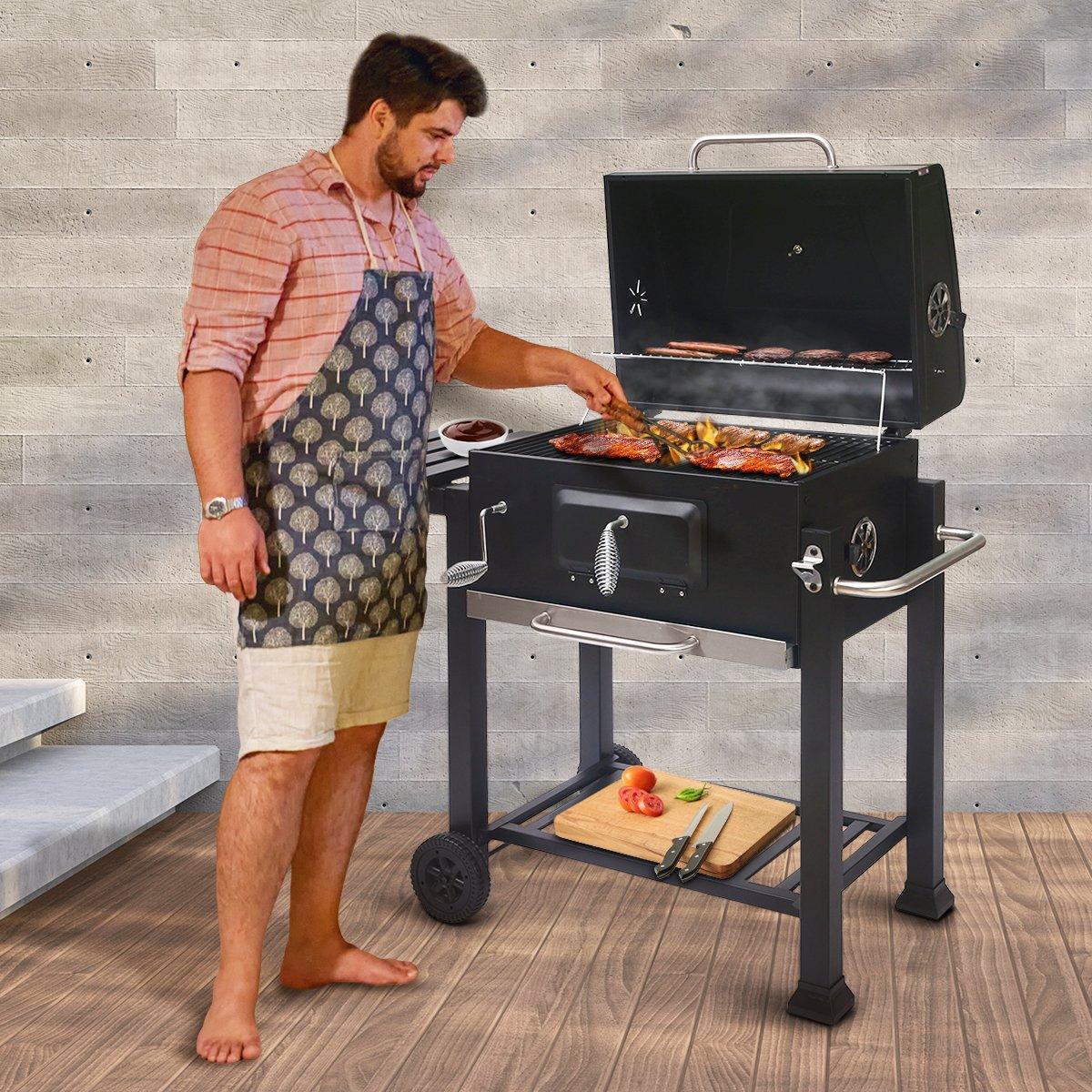 Wallaroo Square Outdoor Barbecue Grill BBQ - John Cootes