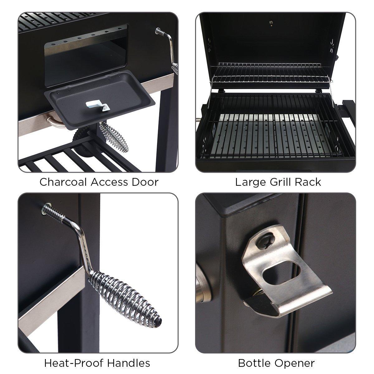 Wallaroo Square Outdoor Barbecue Grill BBQ - John Cootes