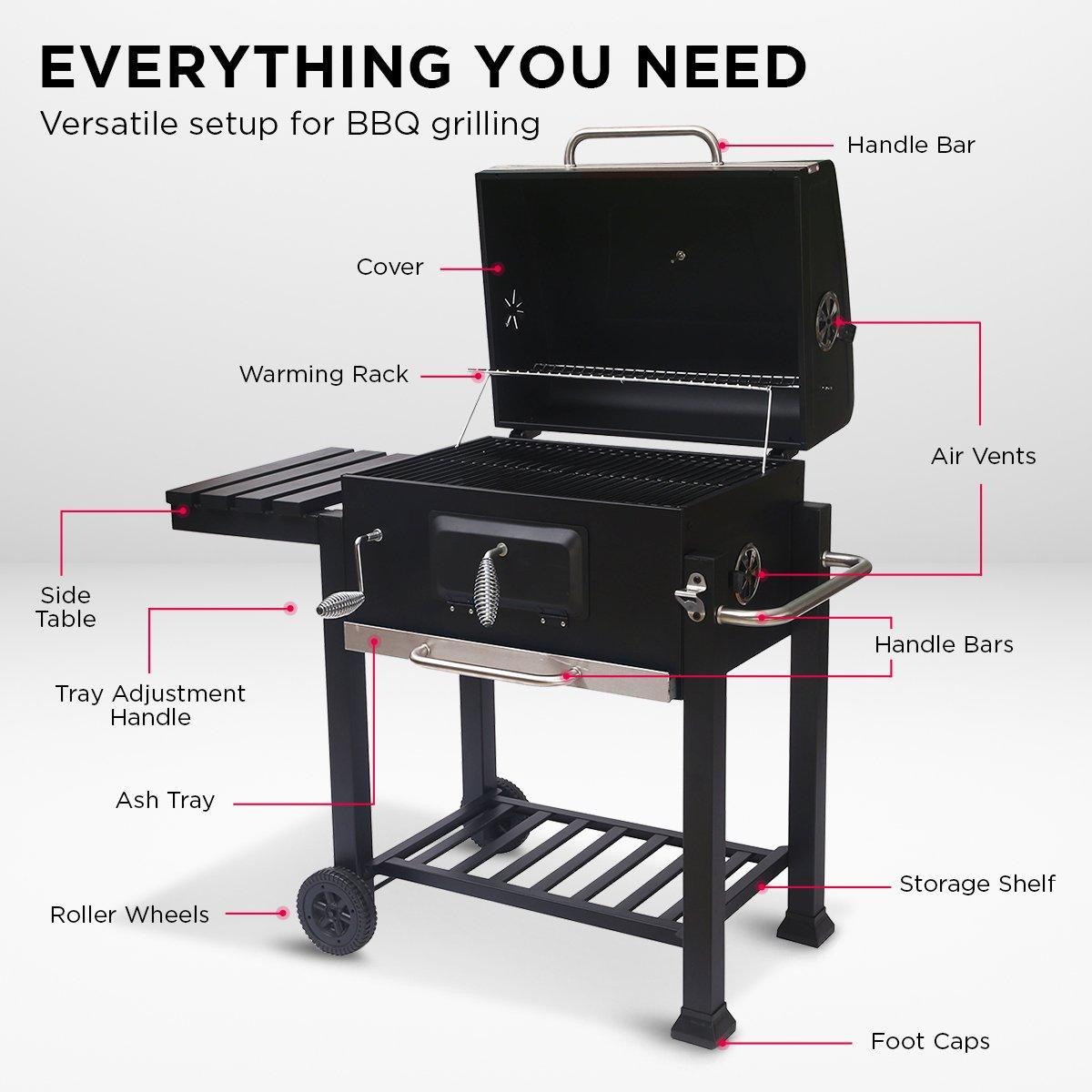 Wallaroo Square Outdoor Barbecue Grill BBQ - John Cootes